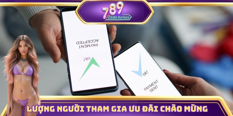 Lượng người tham gia ưu đãi chào mừng tăng theo từng quý