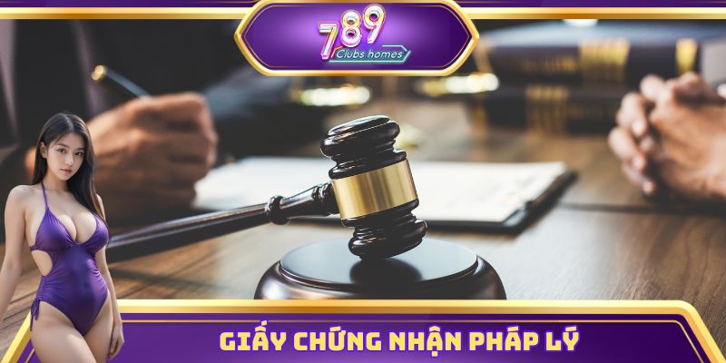 Tính pháp lý 789club được công nhận